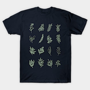 leaves types T-Shirt